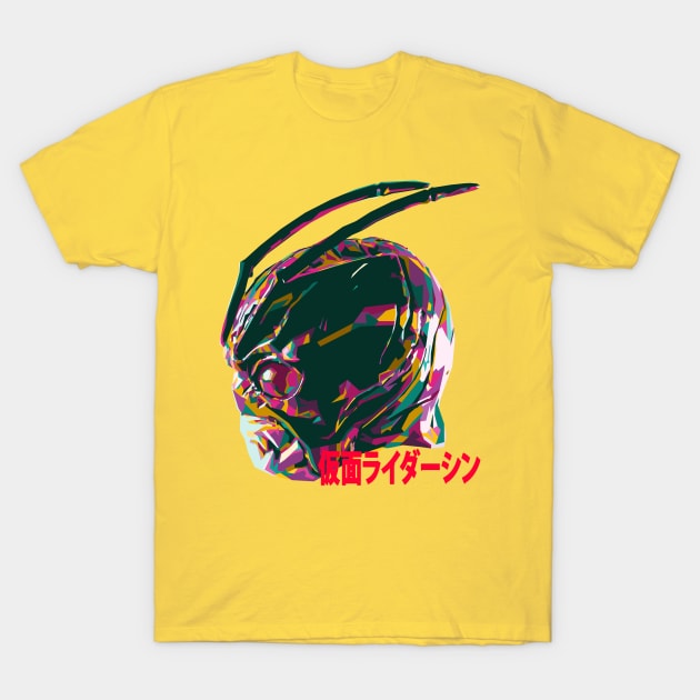 Shin Kamen Rider WPAP T-Shirt by Bajingseng